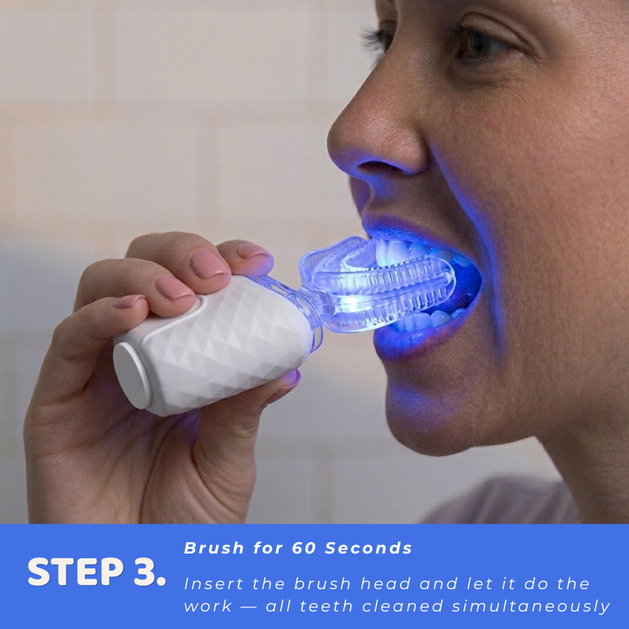 Noya Smile 360° — Hands-Free Sonic Toothbrush