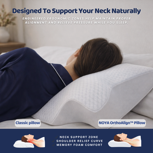 NOYA OrthoAlign™ Ergonomic Pillow