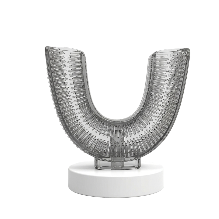 U-shaped toothbrush head