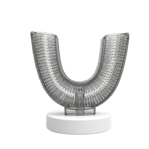 U-shaped toothbrush head